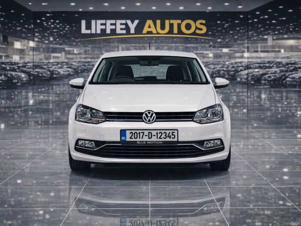 Volkswagen Polo Hatchback, Petrol, 2017, White