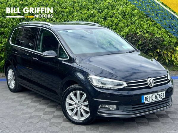 Volkswagen Touran MPV, Petrol, 2016, Black