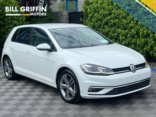 Volkswagen Golf Hatchback, Diesel, 2019, White