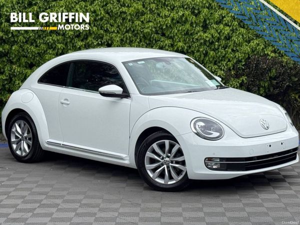 Volkswagen Beetle Hatchback, Petrol, 2014, White