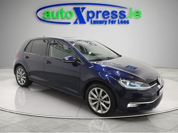 Volkswagen Golf Hatchback, Petrol, 2019, Blue