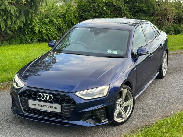Audi A4 Saloon, Diesel, 2022, Blue