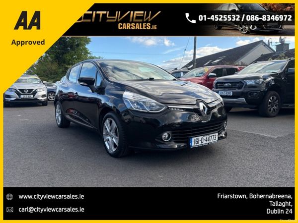 Renault Clio Hatchback, Petrol, 2016, Black