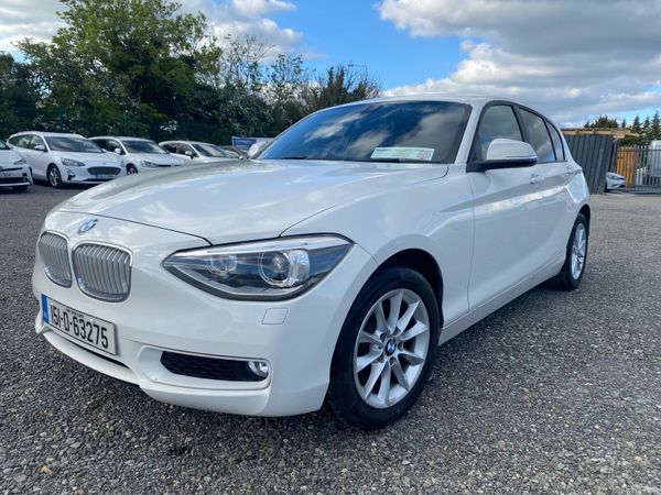 BMW 1-Series Hatchback, Petrol, 2015, White