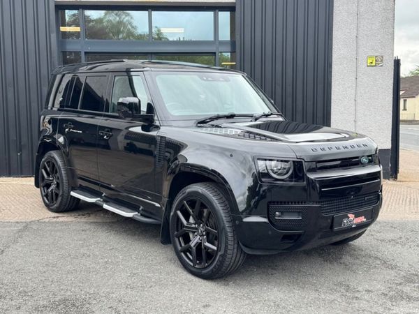 Land Rover Defender SUV, Diesel Hybrid, 2023, Black