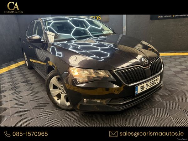 Skoda Superb Hatchback, Diesel, 2018, Black
