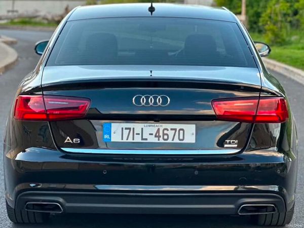 Audi A6 Saloon, Diesel, 2017, Black