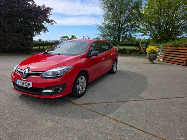 Renault Megane Estate, Diesel, 2014, Red