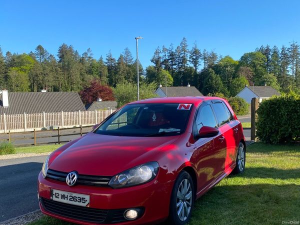 Volkswagen Golf Hatchback, Diesel, 2012, Red