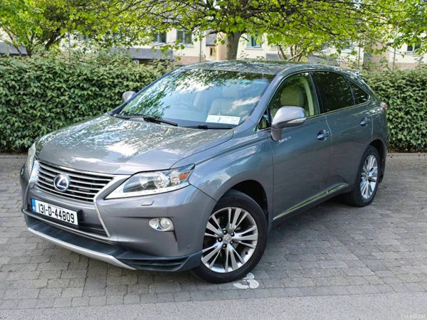 Lexus RX SUV, Petrol Hybrid, 2013, Grey
