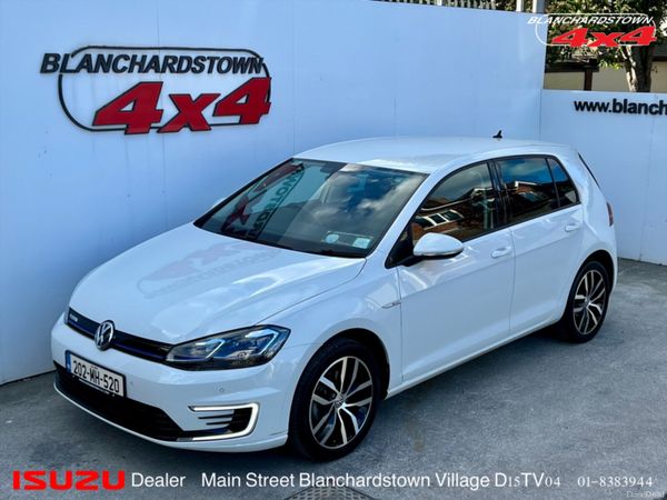 Volkswagen e-Golf Hatchback, Electric, 2020, White