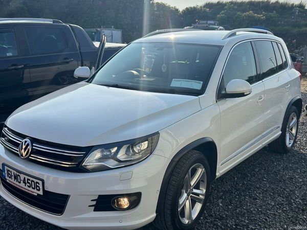 Volkswagen Tiguan SUV, Diesel, 2016, White