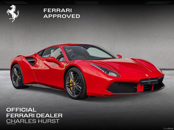 Ferrari 488 , Petrol, 2018, Red