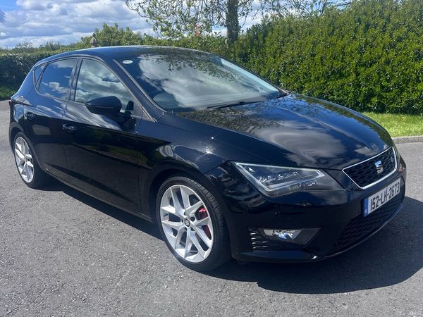SEAT Leon Hatchback, Petrol, 2015, Black