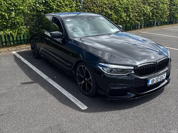 BMW 5-Series Saloon, Diesel, 2018, Black
