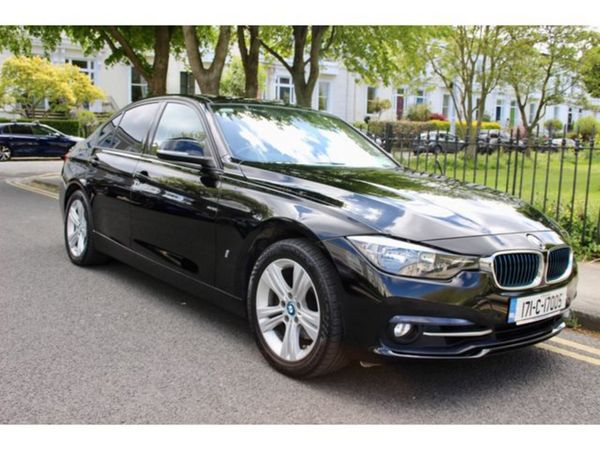 BMW 3-Series Saloon, Petrol Plug-in Hybrid, 2017, Black