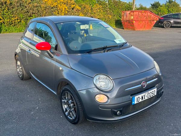 Fiat 500 Hatchback, Petrol, 2010, Grey