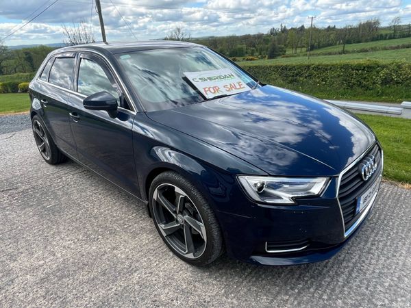 Audi A3 Hatchback, Diesel, 2018, Blue