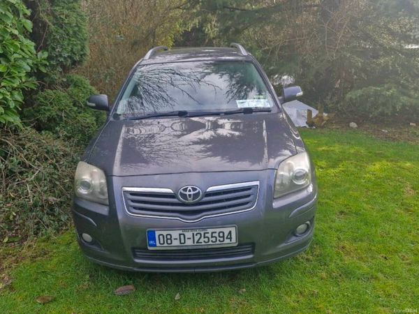 Toyota Avensis Estate, Diesel, 2008, Grey