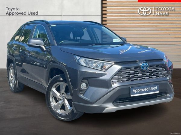 Toyota RAV4 SUV, Petrol Hybrid, 2021, Grey