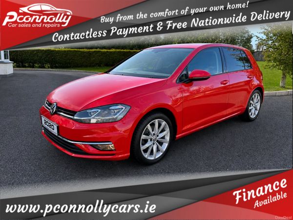 Volkswagen Golf Hatchback, Diesel, 2020, Red