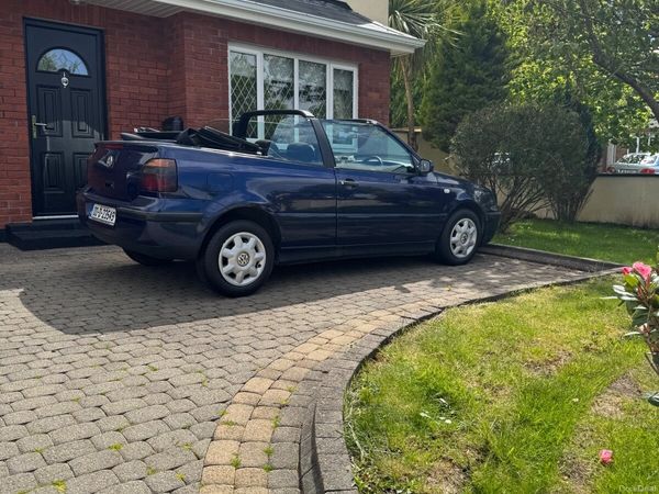 Volkswagen Golf Convertible, Petrol, 2000, Blue