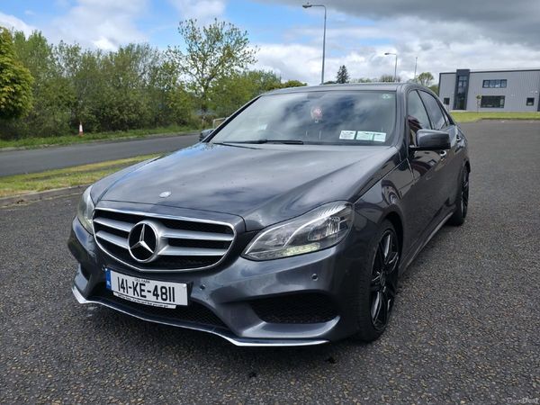 Mercedes-Benz E-Class Saloon, Diesel Hybrid, 2014, Grey