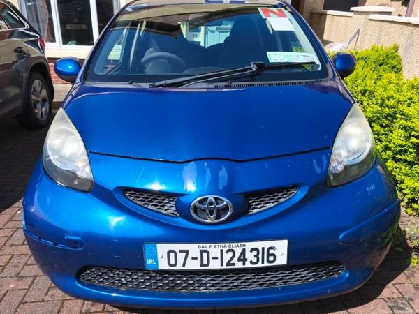 Toyota Aygo Hatchback, Petrol, 2007, Blue
