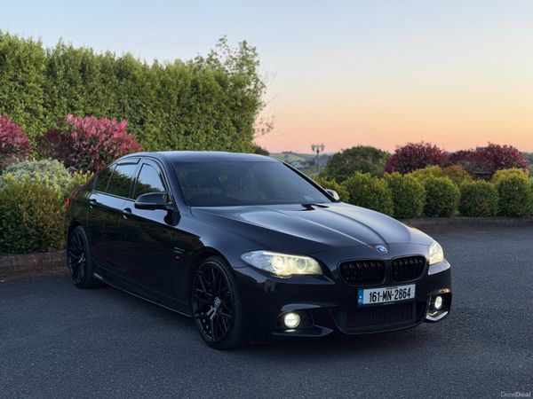 BMW 5-Series Saloon, Diesel, 2016, Black
