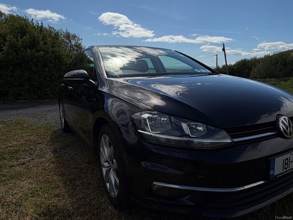 Volkswagen Golf Estate, Diesel, 2018, Black