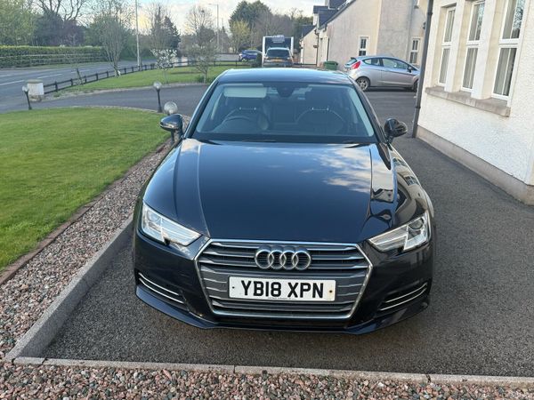Audi A4 Saloon, Diesel, 2018, Blue