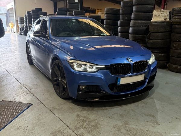 BMW 3-Series Saloon, Diesel, 2018, Blue