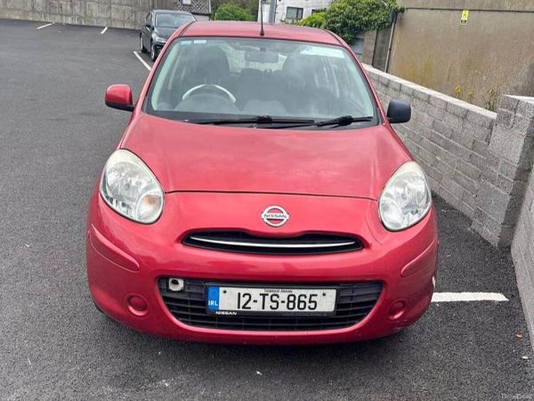 Nissan Micra Hatchback, Petrol, 2012, Red