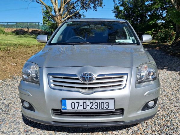 Toyota Avensis Saloon, Petrol, 2007, Silver
