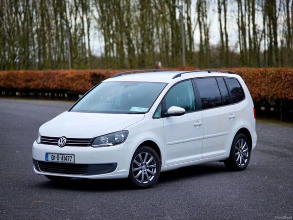 Volkswagen Touran MPV, Petrol, 2013, White