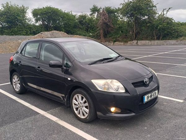 Toyota Auris Hatchback, Petrol, 2009, Black