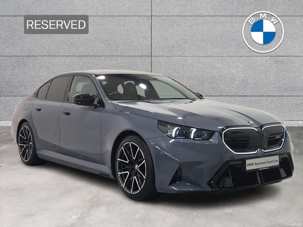 BMW M5 Saloon, Petrol Plug-in Hybrid, 2025, Grey