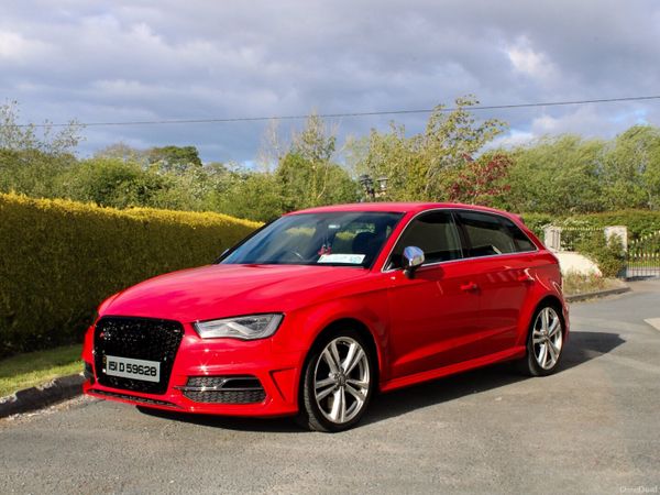 Audi S3 Hatchback, Petrol, 2015, Red