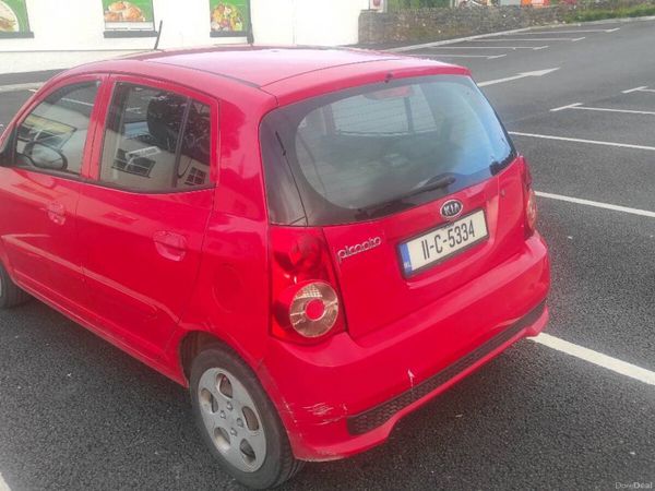 Kia Picanto Hatchback, Petrol, 2011, Red