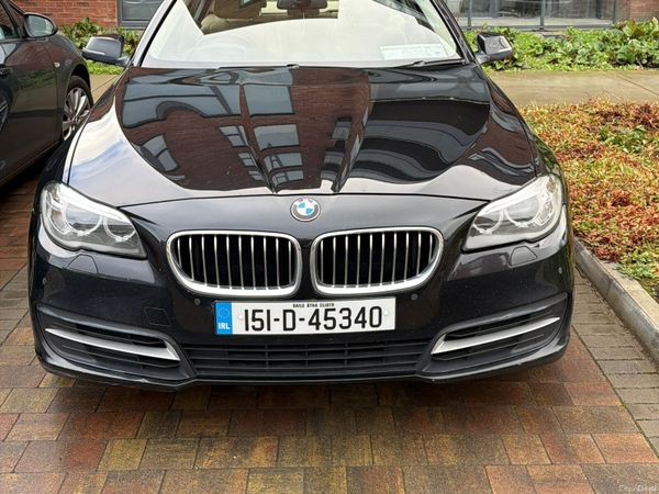 BMW 5-Series Saloon, Diesel, 2015, Black