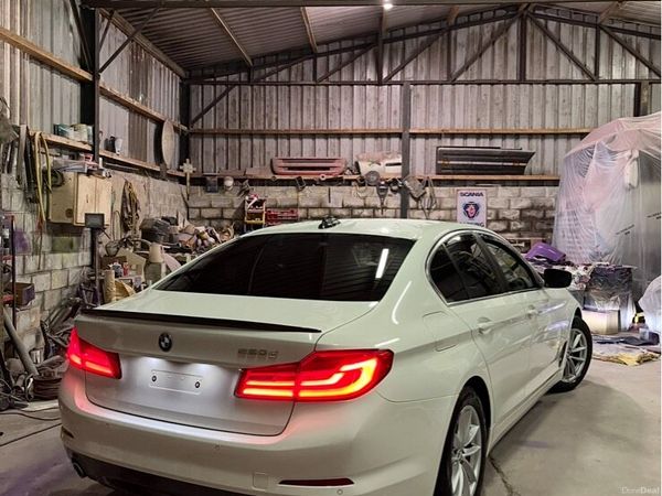 BMW 5-Series Saloon, Diesel, 2020, White