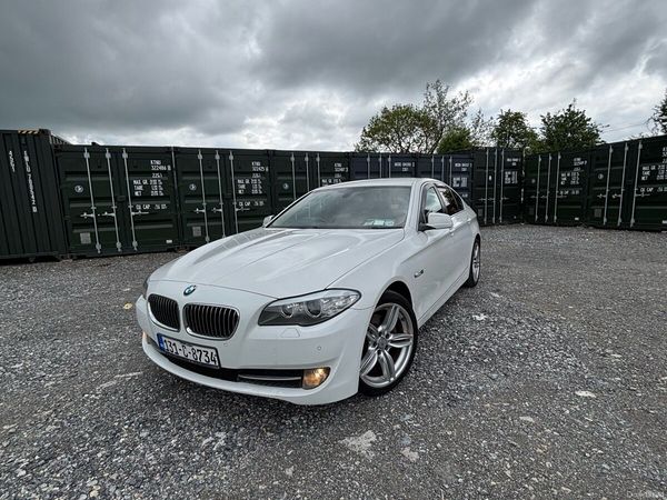 BMW 5-Series Saloon, Diesel, 2013, White