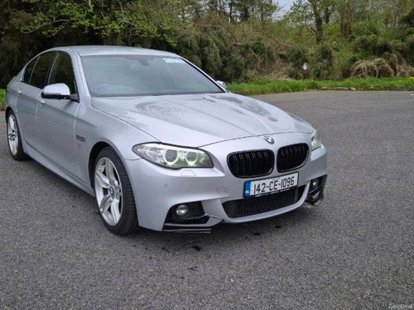 BMW 5-Series Saloon, Diesel, 2014, Silver