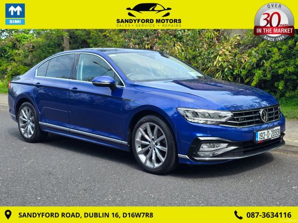 Volkswagen Passat Saloon, Petrol, 2019, Blue