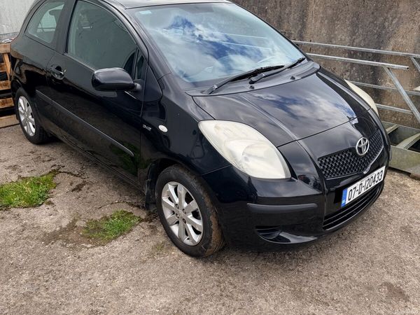 Toyota Yaris Hatchback, Diesel, 2007, Black