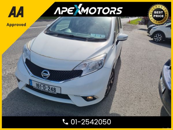 Nissan Note Hatchback, Petrol, 2016, White