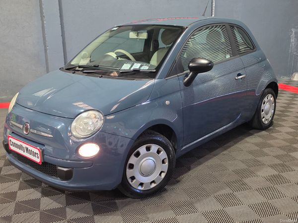 Fiat 500 Hatchback, Petrol, 2008, Blue