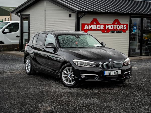 BMW 1-Series Hatchback, Petrol, 2017, Black