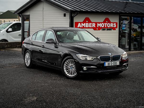 BMW 3-Series Saloon, Petrol Plug-in Hybrid, 2018, Black