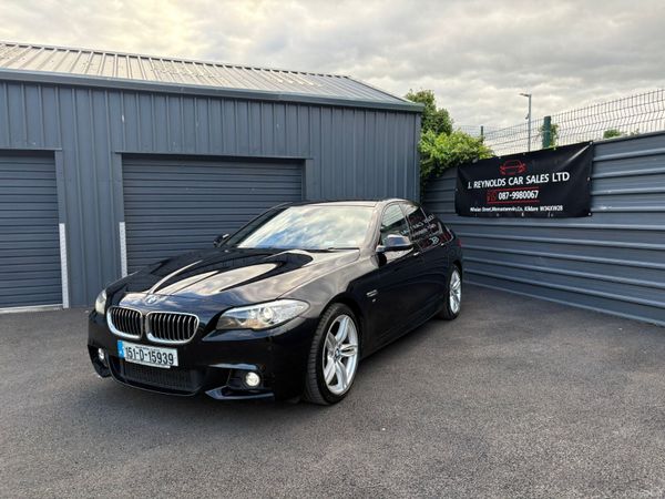 BMW 5-Series Saloon, Diesel, 2015, Black